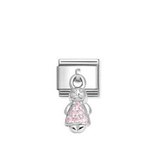 Nomination Link - 331800-28 - Classic CHARMS - Pink Girl