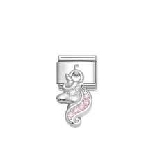Nomination - 331800-36 - Link Classic CHARMS - PINK Unicorn