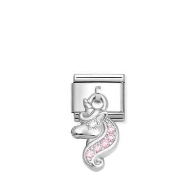 Nomination Link - 331800-36 - Classic CHARMS - PINK Unicorn