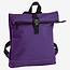 Daniel Ray Daniel Ray Rolltop Rugtas Jefferson Mat Rubber PU DK Purple