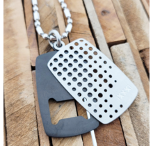 iXXXi MEN Ketting Opener Mat Zilver