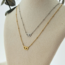 Day & Eve by Go Dutch Label 2 SMALL HEARTS KETTING