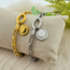 Day & Eve by Go Dutch Label INITIAAL CHAIN ARMBAND