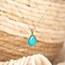 iXXXi Jewelry KETTING MAGIC TURQUOISE GOUD