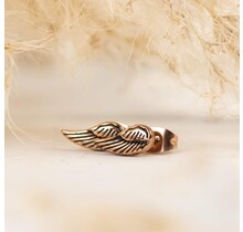 iXXXi Jewelry Ear studs Angel Wings - Rosé