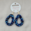 Day & Eve by Go Dutch Label BEADS DROP BLUE MIX OORBELLEN