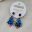 Day & Eve by Go Dutch Label CRYSTAL STONES BLUE MIX OORBELLEN