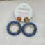 Day & Eve by Go Dutch Label BEADS CIRCLE LAVENDER OORBELLEN