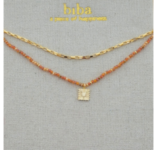 DUBBELE KETTING ORANJE