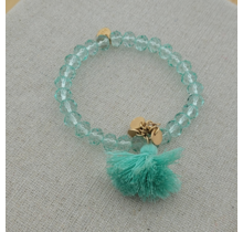 TASSEL ARMBAND MINT