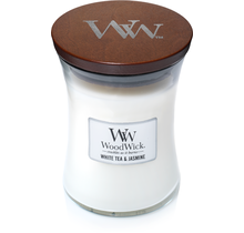 WoodWick White Tea & Jasmine Medium Candle