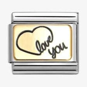 Nomination Link - 030284-60- Classic PLATES - Heart Love You