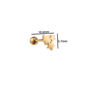 PIERCING 3 STARS GOUD EP404-2 PIERCING 3 STARS GOUD EP404-2