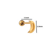 PIERCING OPEN MOON GOUD EP405-2 PIERCING OPEN MOON GOUD EP405-2