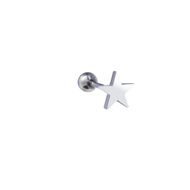 PIERCING STAR ZILVER EP406-1 PIERCING STAR ZILVER EP406-1