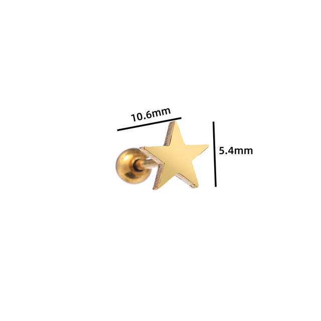 PIERCING STAR GOUD EP406-2 PIERCING STAR GOUD EP406-2