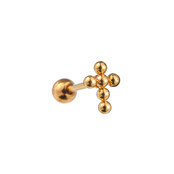 PIERCING CROSS BAL GOUD EP412-2 PIERCING CROSS BAL GOUD EP412-2