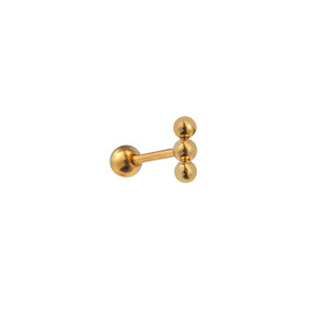 PIERCING BAR BAL GOUD EP413-2