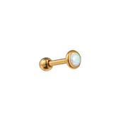 PIERCING OPAAL GOUD EP414-2