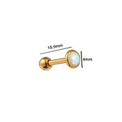 PIERCING OPAAL GOUD EP414-2