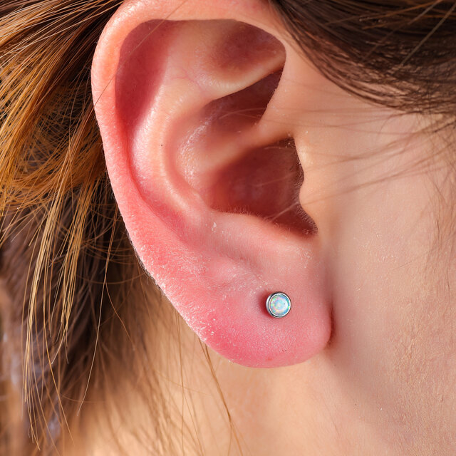 PIERCING OPAAL ZILVER EP414-1