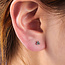 Day & Eve by Go Dutch Label PIERCING DRIEHOEK BAL ZILVER EP411-1