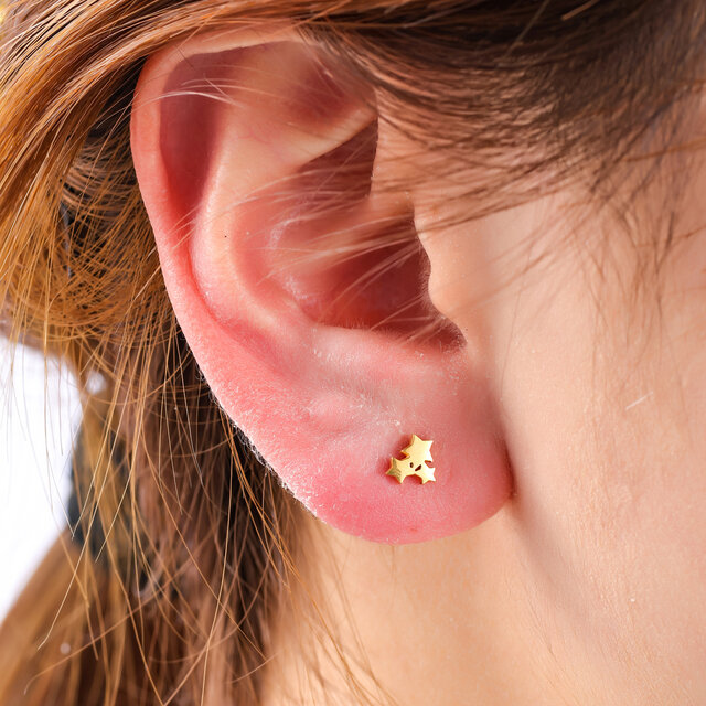 PIERCING 3 STARS GOUD EP404-2 PIERCING 3 STARS GOUD EP404-2