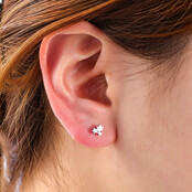 PIERCING 3 STARS ZILVER EP404-1 PIERCING 3 STARS ZILVER EP404-1
