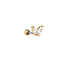 Day & Eve PIERCING ZIRCONIA LEAF GOUD EP420-2