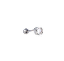 PIERCING ZIRCONIA STONE ZILVER EP424-1