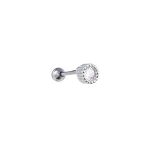 PIERCING ZIRCONIA STONE ZILVER EP424-1