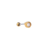 PIERCING ZIRCONIA STONE GOUD EP424-2 PIERCING ZIRCONIA STONE GOUD EP424-2