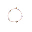 Day & Eve by Go Dutch Label ELASTIC CLOVER BRACELET CORAL B4446-4