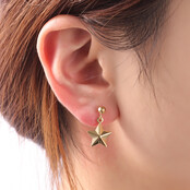 STAR STUD OORBELLEN E4328-2