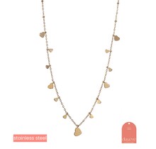 HEARTS ON THE SIDE NECKLACE N4499-2