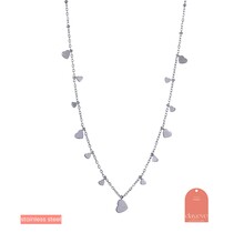 HEARTS ON THE SIDE NECKLACE N4499-1