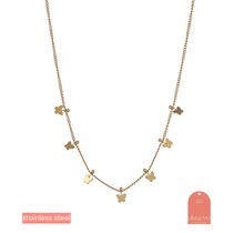 BUTTERFLY PINS NECKLACE N4482-2