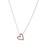 Day & Eve by Go Dutch Label SPARKLE HEART NECKLACE N4281-3