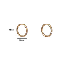 SPARKLE HOOP 15MM OORBELLEN E4478-2
