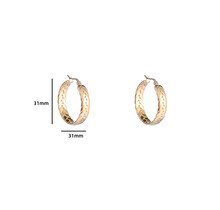 BRAIDED HOOP 30MM E4321-30-2