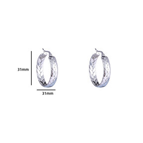 BRAIDED HOOP 30MM E4321-30-1