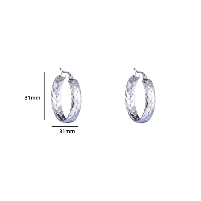 BRAIDED HOOP 30MM E4321-30-1 BRAIDED HOOP 30MM E4321-30-1