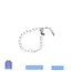 Day & Eve by Go Dutch Label Kids Heart Chain Bracelet TB3892-1