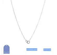 Kids Double Circle Ketting TN8827-1