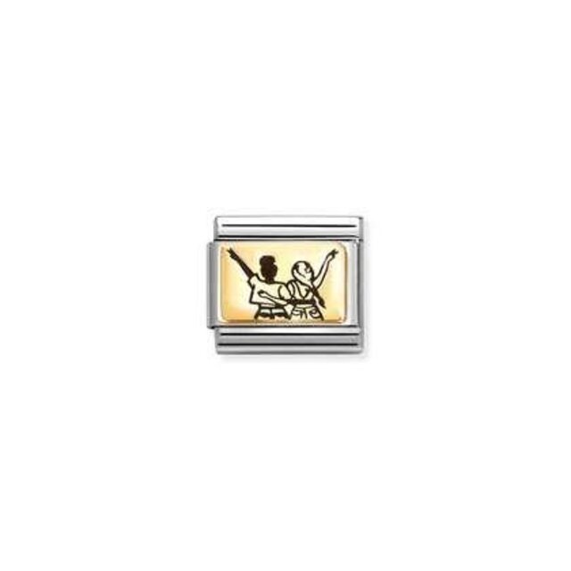 NOMINATION COMPOSABLE CLASSIC PLATES (IC) FRIENDS 030166/41