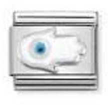 Nomination Link - 330204-26 - Classic SYMBOLS - Silver Hand of Fatima