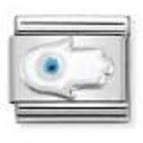 Nomination Link - 330204-26 - Classic SYMBOLS - Silver Hand of Fatima