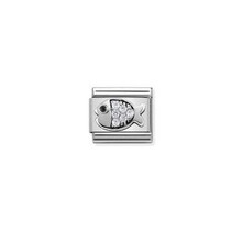 Nomination - 330304-28- Link CL SYMBOLS - Fish with White CZ