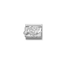 Nomination Link - 330304-46 - Classic CL SYMBOLS  - Sea Turtle with CZ