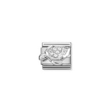 Nomination Link - 330304-46 - Classic CL SYMBOLS  - Sea Turtle with CZ
